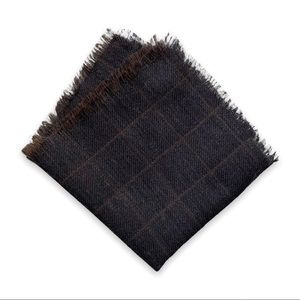 Zara wool pocket square